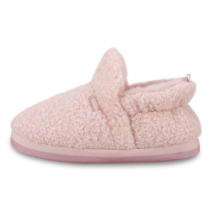 totes toasties® Ladies Borg Bootie Slippers Pink Extra Image 4